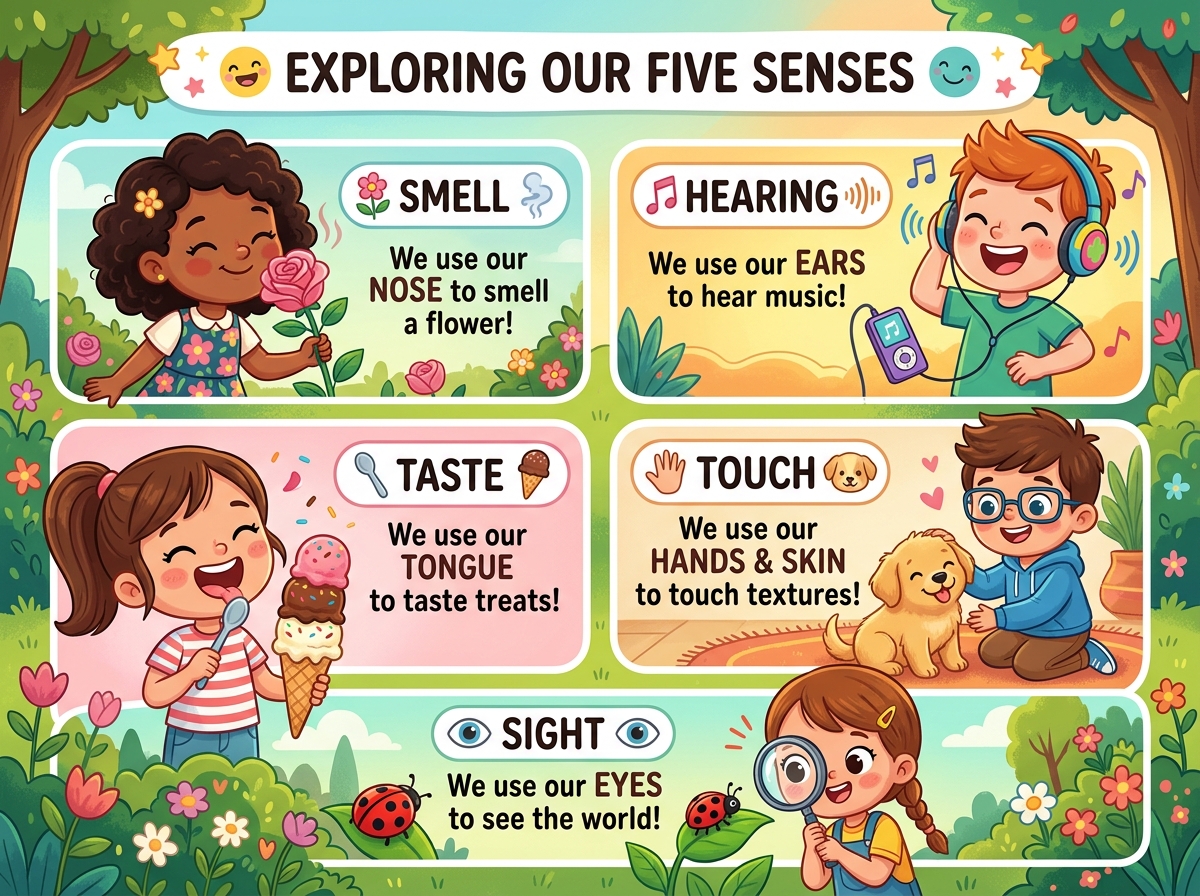 Lesson 1: What are the Five Senses?